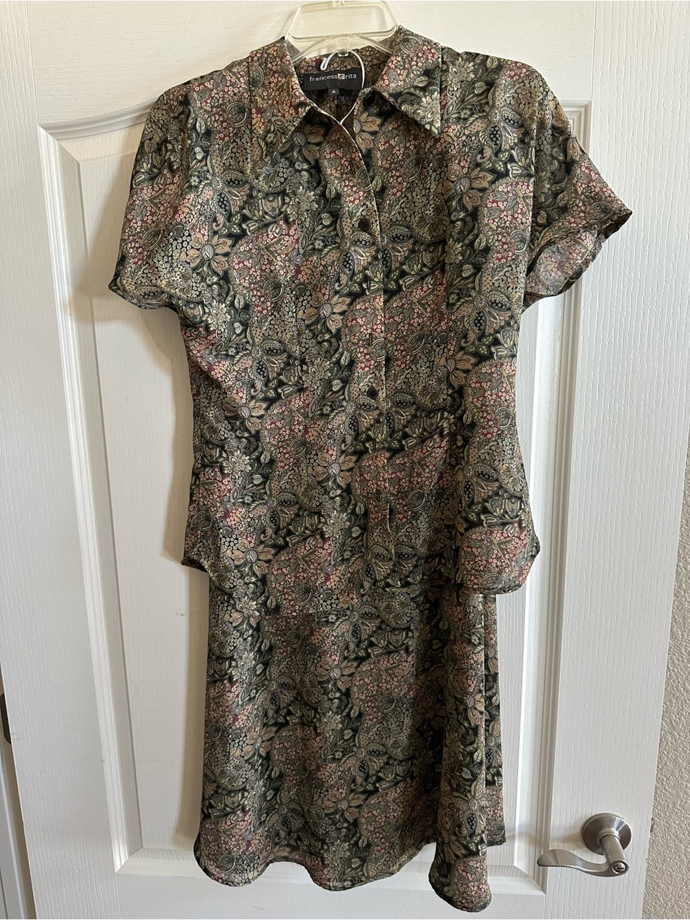 Francess Erita shirt and skirt combo